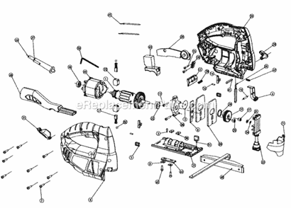 Part Location Diagram of 2740101000 Craftsman Stator