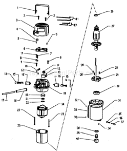 Part Location Diagram of 3121517000 Craftsman Rear Cover