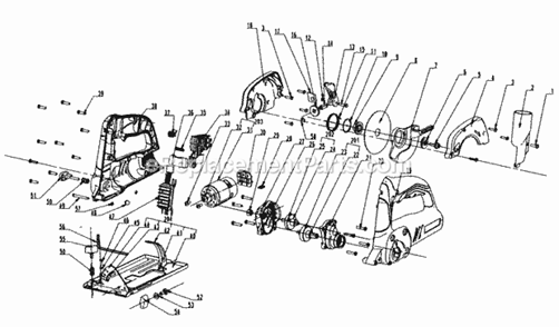 Part Location Diagram of 5610106006 Craftsman Screw, Tap