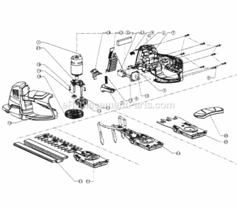 Part Location Diagram of 1321 Craftsman Support Ay