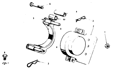 Part Location Diagram of 347H Craftsman Hex lock nut, 8-pack