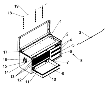 Part Location Diagram of F1492 Craftsman Inst sheet