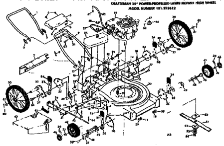 Part Location Diagram of 750460 Craftsman Short block
