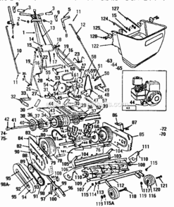 Page A Diagram and Parts List for 328375302  Craftsman Lawn Mower