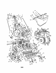 Page A Diagram and Parts List for 328395900  Craftsman Lawn Mower