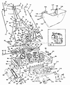 Page A Diagram and Parts List for 328915700  Craftsman Lawn Mower