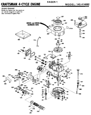 Part Location Diagram of 632162 Craftsman Lawn & garden equipment engine carburetor