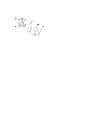 Wheels And Tires Diagram and Parts List for 917272055  Craftsman Lawn Tractor