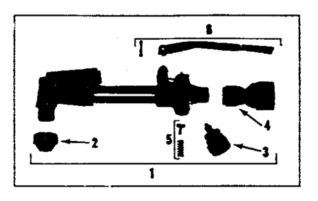 Cutting Attachment Diagram and Parts List for 31354402  Craftsman Welder