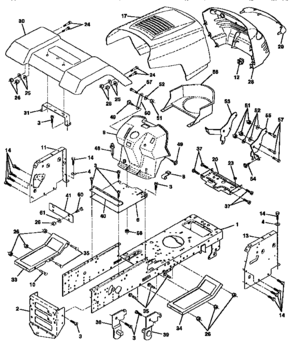 Part Location Diagram of 145210 Craftsman Plate.Mtg.Ba