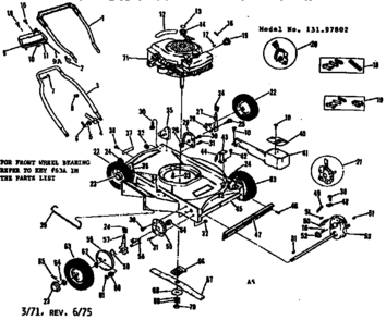 Part Location Diagram of 66341 Craftsman Engine