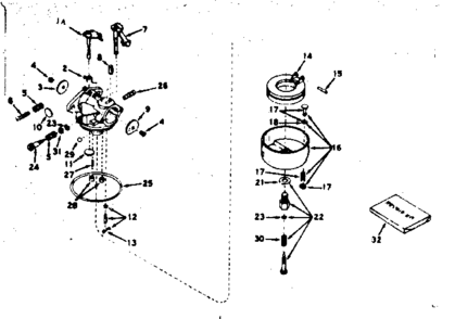Part Location Diagram of 631541 Craftsman Choke shaft