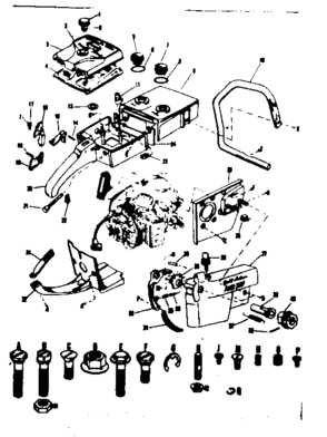 Part Location Diagram of 8553H Craftsman Core plug
