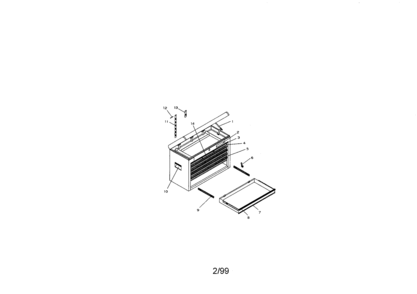 Part Location Diagram of A15393-EB Craftsman 2