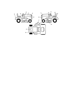 Part Location Diagram of 184914 Craftsman Hood replacement decal