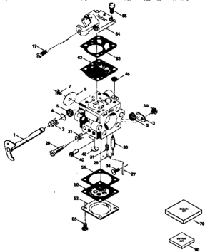 Part Location Diagram of 632939A Tecumseh Dust Seal Washer