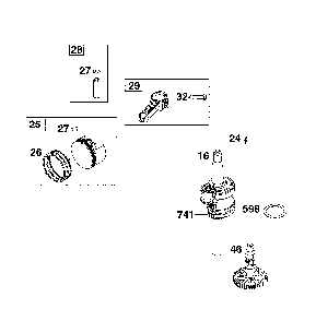 Part Location Diagram of 594089 Briggs and Stratton Rod-connecting