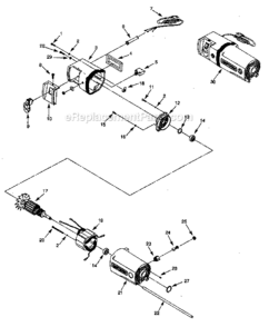 Part Location Diagram of 22265 Craftsman Three-Roller Stand