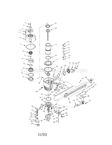 Part Location Diagram of 18353 Ridgid BOLT, ADJ. W/NUT & CAM S36