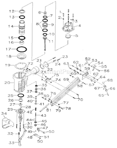 Part Location Diagram of 632300A Tecumseh Cover Gasket