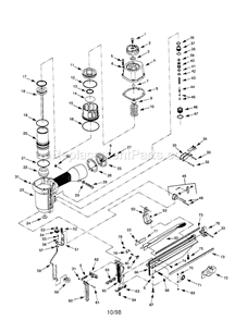 Part Location Diagram of 188628 DeWALT PIN COVER HINGE