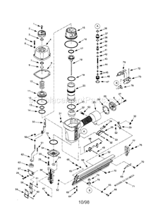 Part Location Diagram of 692900 DeWALT WRENCH
