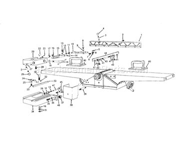 Part Location Diagram of 873400 Craftsman Knife Guage Bar