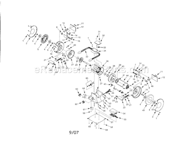 Part Location Diagram of 1474.00 Craftsman Washer