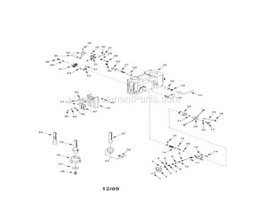 Part Location Diagram of STD863510 Craftsman Machine Screw