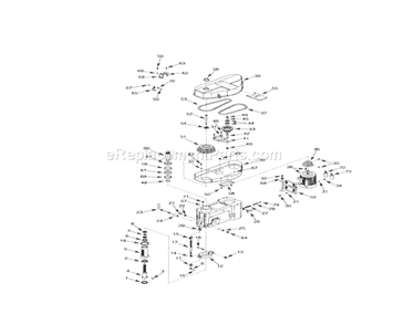 Part Location Diagram of 5973 Generac 3250 WATT PORTABLE