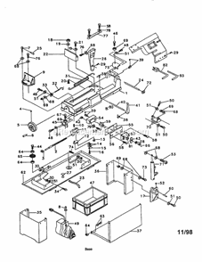 Part Location Diagram of STD836035 Craftsman Capacitor Screw