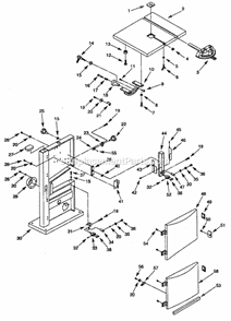 Part Location Diagram of 22163.00 Craftsman Screw 6-1X10mm