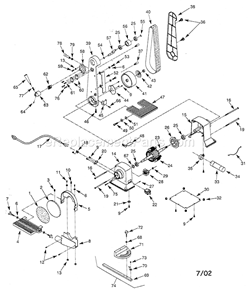 Sander / Grinder Diagram and Parts List for 351215420  Craftsman Sander Polisher