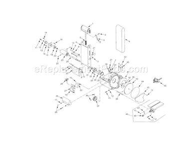 Belt And Disc - 351.21569... Diagram and Parts List for 351215690  Craftsman Sander Polisher