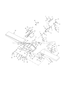 Part Location Diagram of 2327100 Craftsman Blade Guard Assembly