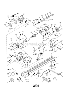 Part Location Diagram of 850600 Craftsman Screw