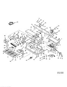 Part Location Diagram of 412800 Craftsman Access Cover