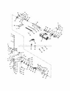 Page C Diagram and Parts List for 351217430  Craftsman Planer Jointer