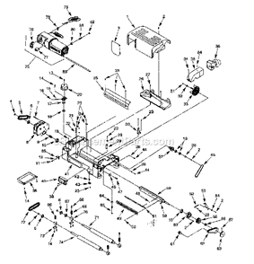 Part Location Diagram of STD863612 Craftsman Screw