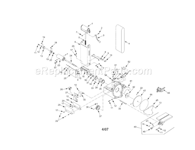 Belt / Disc Diagram and Parts List for 351225930  Craftsman Sander Polisher