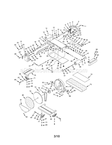 Sander Diagram and Parts List for 351226062  Craftsman Sander Polisher