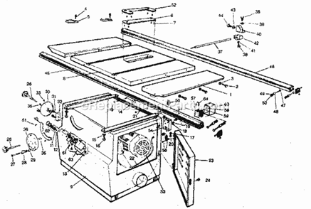 Part Location Diagram of 1083.00 Craftsman Support