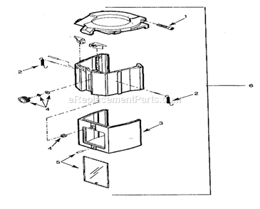 Part Location Diagram of 24093 Ridgid Gearbox