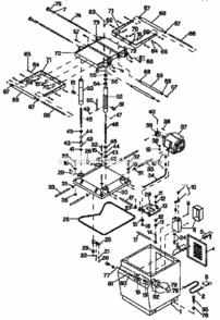 Page C Diagram and Parts List for 35123374  Craftsman Planer Jointer