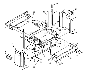 Part Location Diagram of 7266.00 Craftsman 8-1.25 X 50Mm Socket Head Bolt