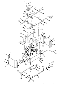 Part Location Diagram of 7365.00 Craftsman Lifting Bar