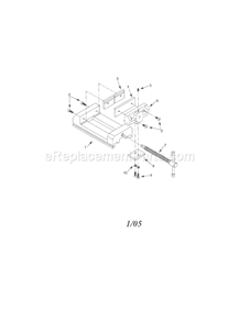 Drill Press Vises Diagram and Parts List for 351240950  Craftsman Vise