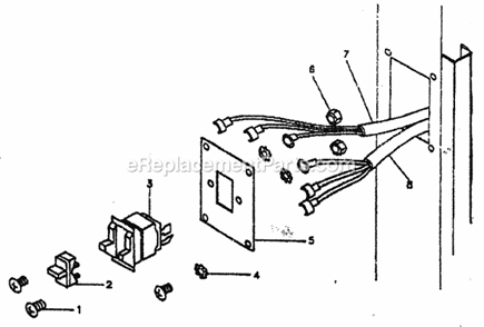 Saw Assy Diagram and Parts List for 35124392  Craftsman Reciprocating Saw