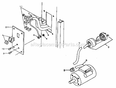 Part Location Diagram of 5441.00 Craftsman 6-1.0 X 16Mm Screw, Flat Head