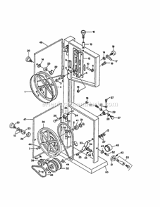 Part Location Diagram of 7368.00 Craftsman Pulley